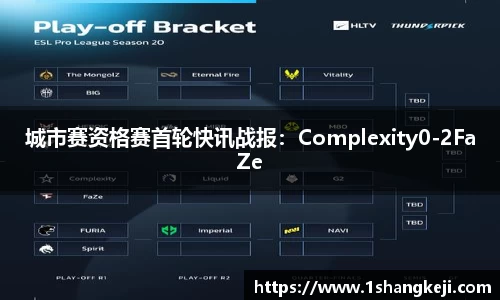 城市赛资格赛首轮快讯战报：Complexity0-2FaZe